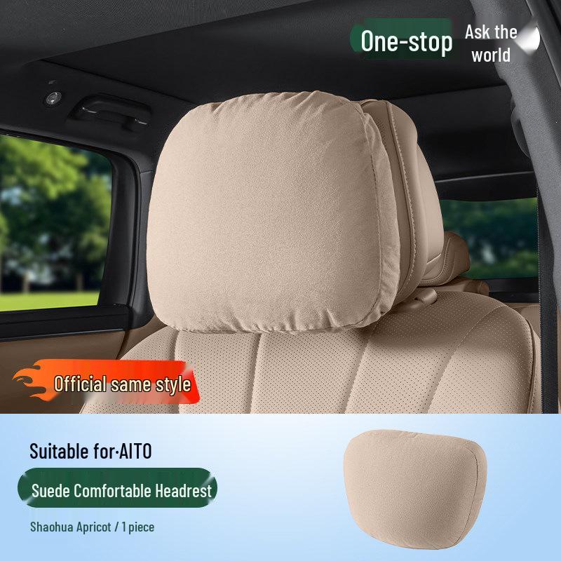 Compatible with AITO M5-M9: Headrest Neck Pillow & Lumbar Support Car Accessories