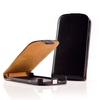 Ultra-thin Black Leather Case Cover for Htc Explorer A310e