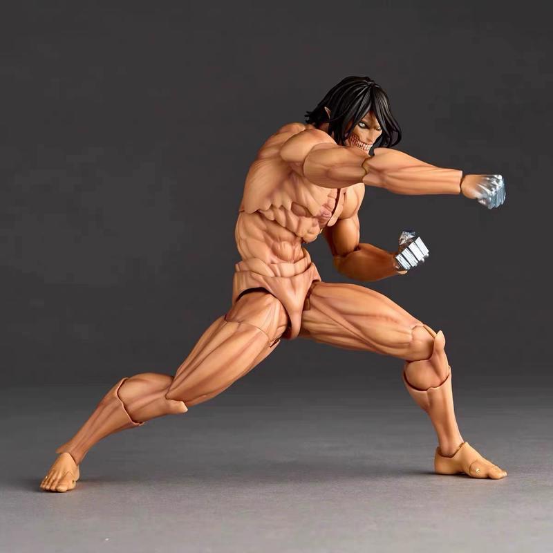 S.H.Figuarts Attack On Titan Eren Yeager Articulated Action Figure Collectible Model Movable Assembly Model Action Figures Gift