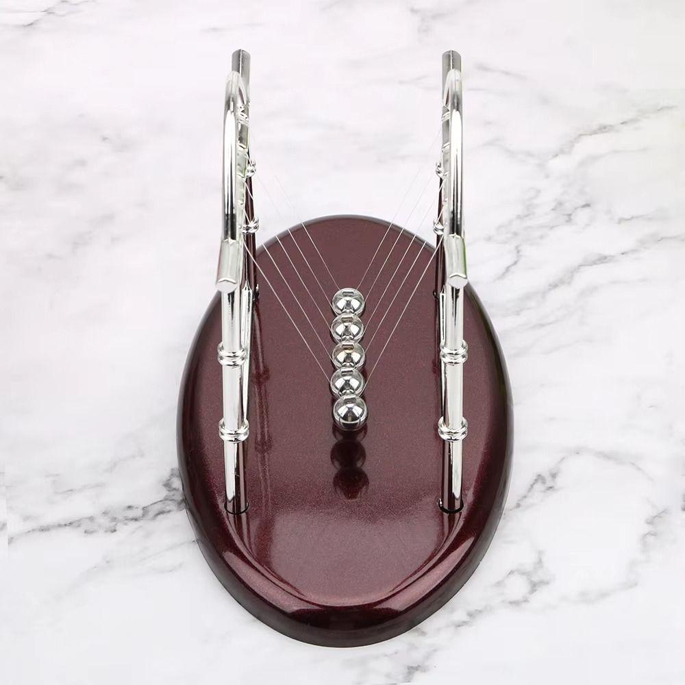 Physics Science Pendulum Cradle Decor Desktop Toys Steel Balance Ball  Office Table