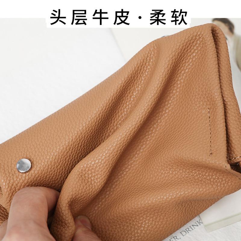 Mała skórzana torba damska na sezon, modna, uniwersalna, damska torba ze skóry bydlęcej, torba na telefon komórkowy, jedno ramię, mała, kwadratowa torba typu crossbody