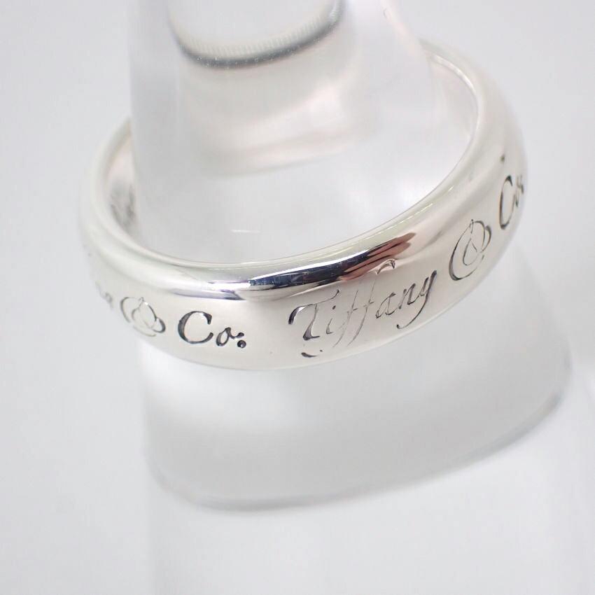 [Used] TIFFANY/Tiffany 925 Notes Ring / Size 14 / j67-4