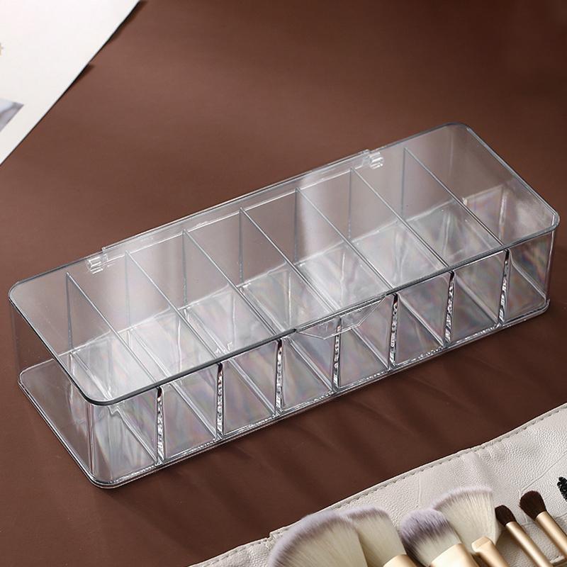 

Ежедневный одноразовый контейнер для хранения контактных линз, шкаф для контактных линз, многосеточный пылезащитный органайзер для ювелирных изделий, настольный контейнер