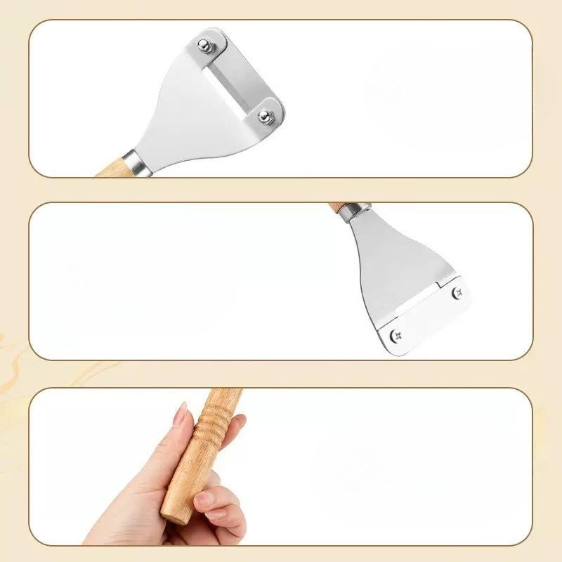 Foil Cutter, Zucchini Peeler, Pumpkin Skin Scraper, Radish Peeler, Sugar Cane Skin Scraper, Stainless Steel Cutter