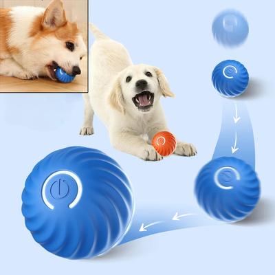 Smart Dog Toy Ball Electronic Interactive Pet Toy Moving Ball USB Automatic Moving Bouncing for Puppy Birthday Gift Cat Product