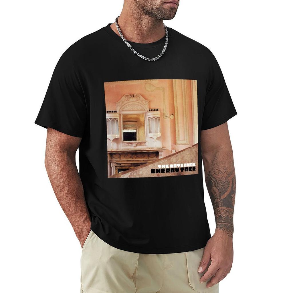 The National cherry tree T-Shirt Durable Work Wear T-Shirt