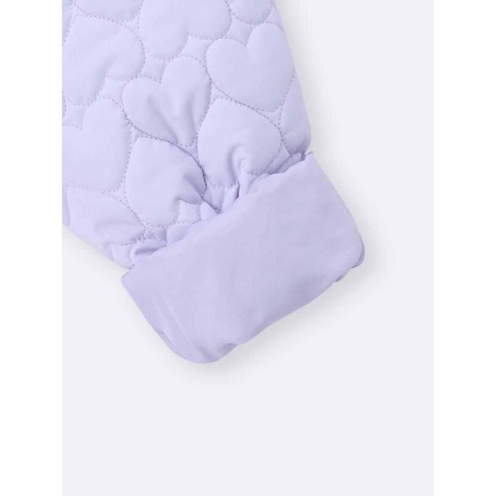 GU by Uniqlo Girls Warm Padded Heart Quilting Blouson