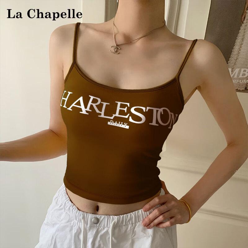 

La Chapelle Women s Slim-Fit Padded Camisole Tank Top S