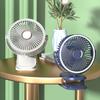 Rechargeable Personal Fan with Light Small Cooling Fan Table Fan for Camping Outdoor Office