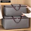 Large Underbed Dustproof Clothes Storage Bags Oxford Cloth Quilt Waterproof Storage Bag Ziped Organizer Wardrobe Boxes