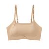 Growing Adolescent Girl Thin Middle and High School Student Fixed Cup Sports Vest Seamless Bra