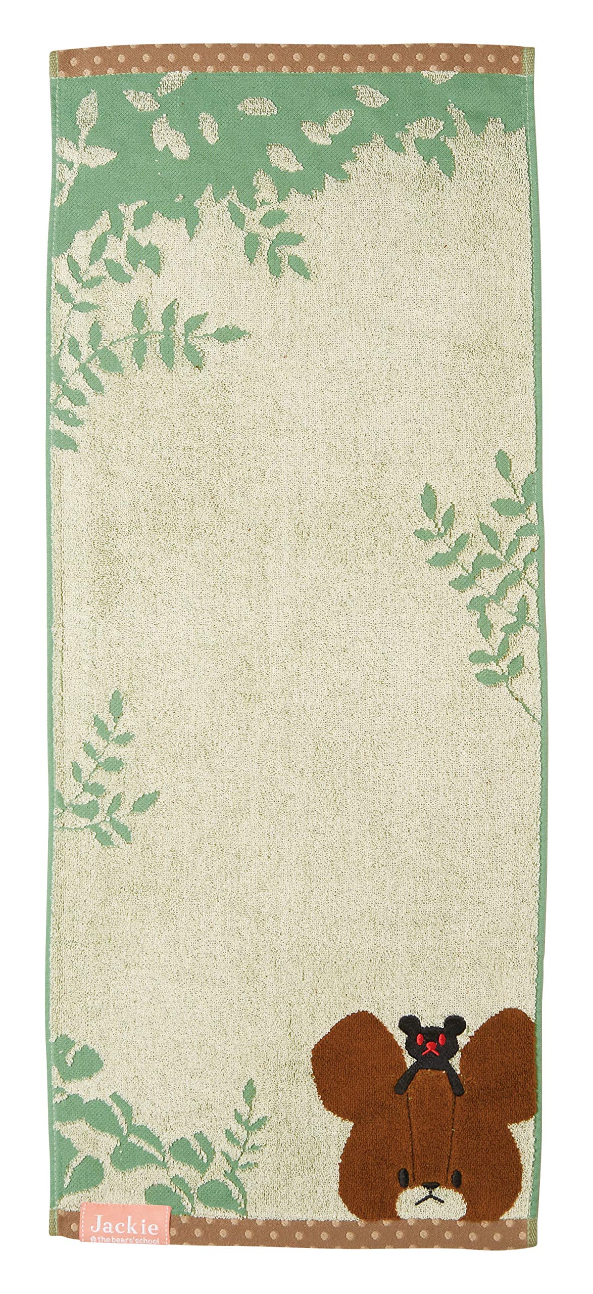 

Marushin Face The 34 x 4335014300 Towel, Bears School, Naturel, Approx. 80cm,