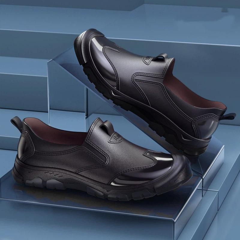 Couple's Fashionable Outdoor Rain Shoes Water Wading Anti Slip Rubber Shoes