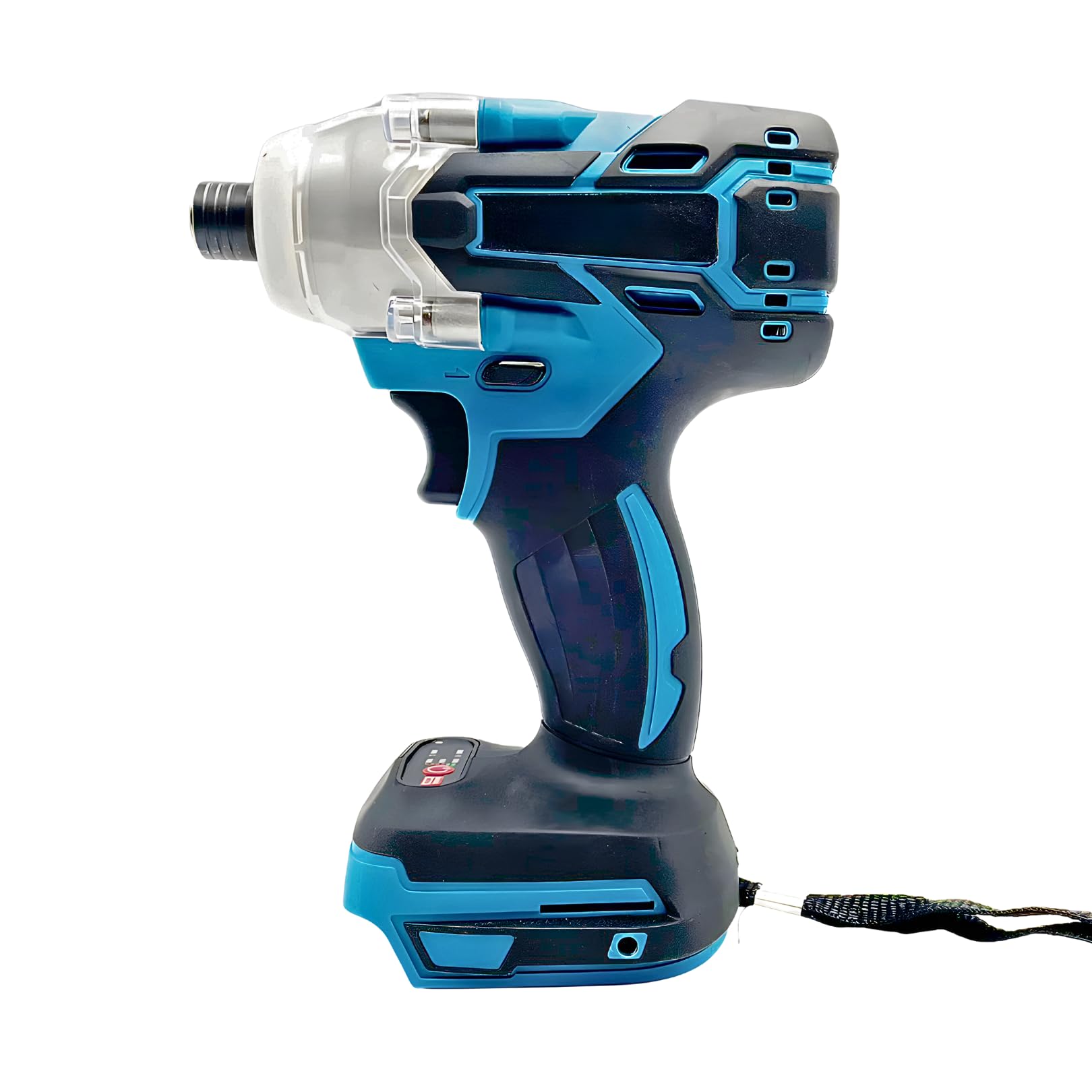 

Daihodo Makita Compatible Impact High 18V Home Power Tool Sold Driver, Power, Brushless, Cordless, Cordless, DIY, (Charger Separately) синій
