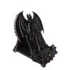 3D Printed Skull Phone Stand Dark Fantasy Gothic Throne Ornament Skull Desk Decoration  Dorm Room
