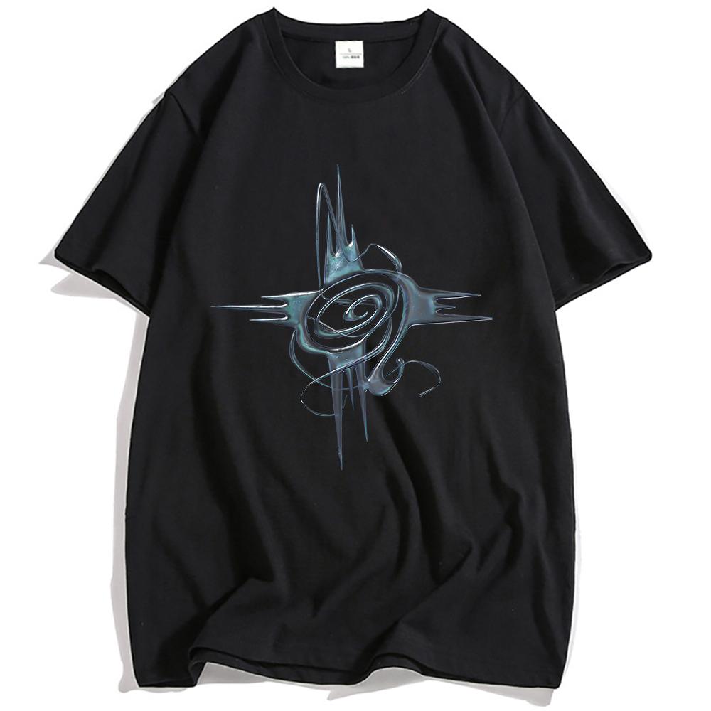 Men Tees Bad Suns Accelerator Album Graphic T-shirt Rock Band Grunge Unisex Streetwear Short Sleeve Cotton Soft Tshirts Male Top