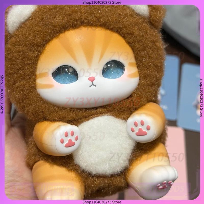 New Cute Shark Cat Mofusand Animal Vinyl Plush Star Eye Pendant Blind Box Doll Decoration Christmas Gift