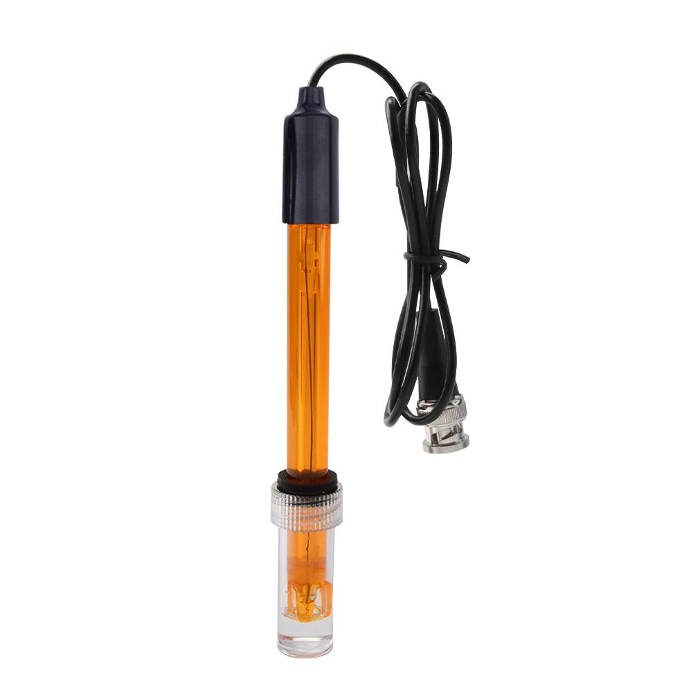 Replacement Probe with BNC Interface 3m Cable 0-14PH Q9 Probe Controller Oxidation-Reduction Potential Sensor Hydroponic Laboratory Testing Instrument