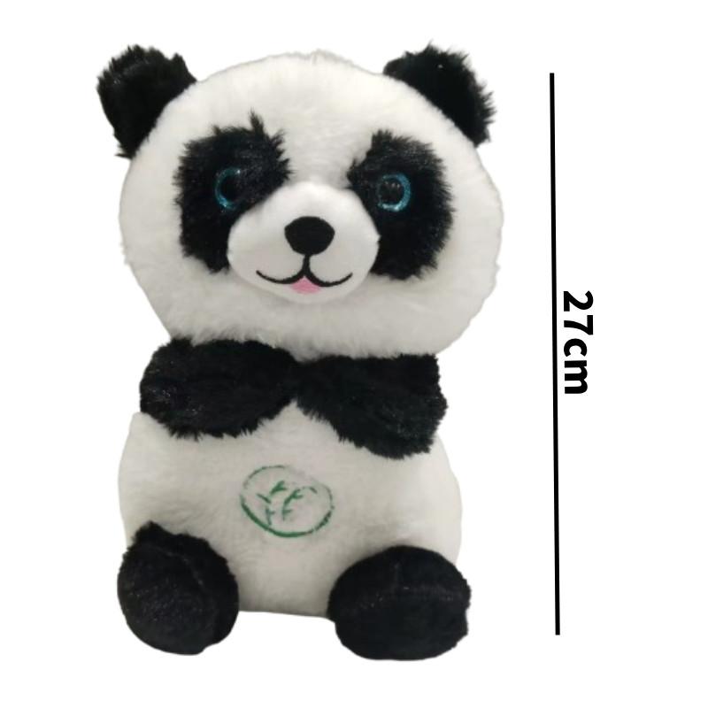 Doll Panda Breathing Luminous Plush Toy Rhythmic Lullaby Music Relief Anxiety