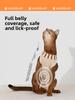 Midpet Striped Cat Sterilization Surgical Gown Anti-Licking Postoperative Recovery Breathable Clothing for Female Cats Weaning