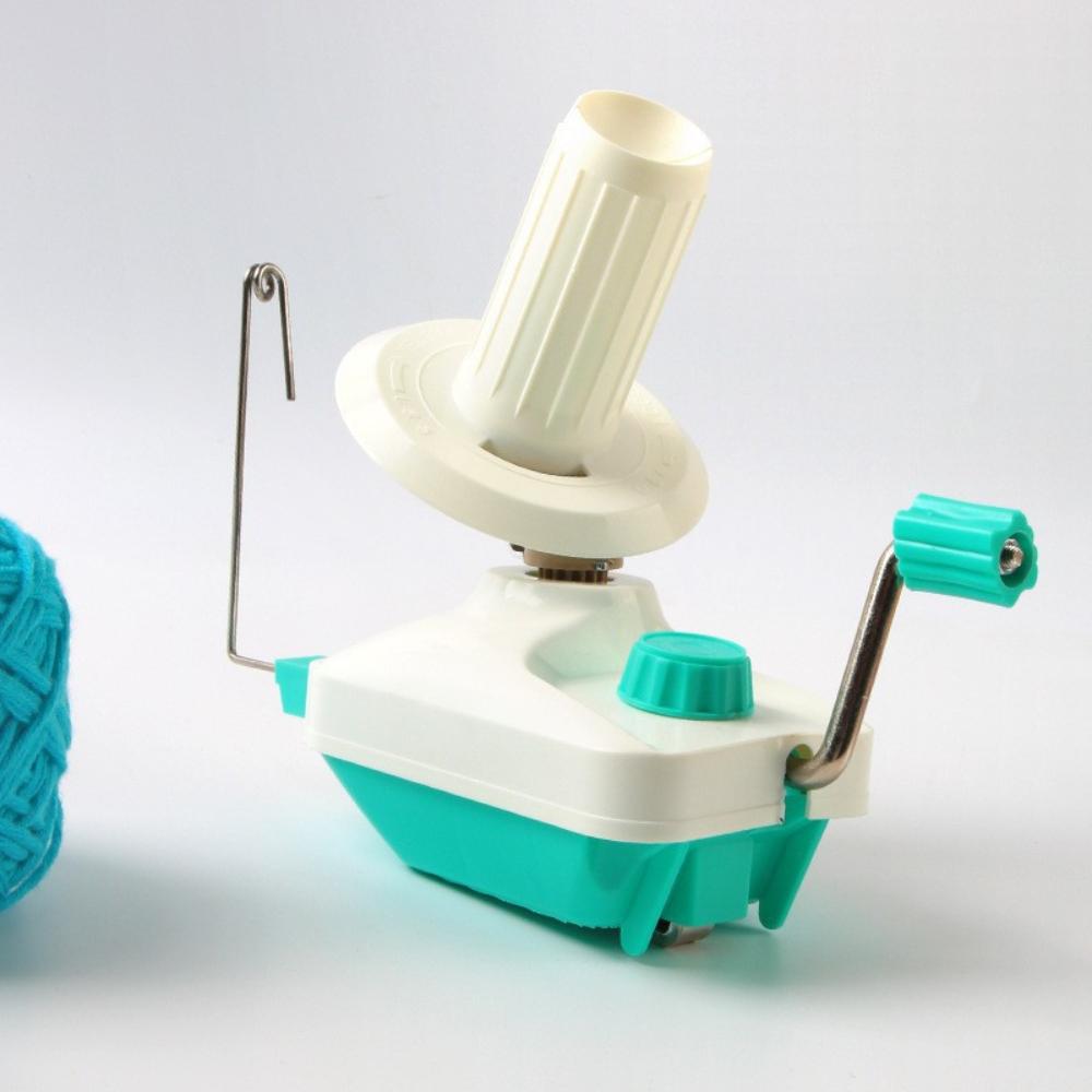 Handbetriebener Garnwickler Fasergarn Wolle Manuelle Handheld Wickelmaschine Schnurball Tragbar für DIY Nähen Herstellen Zubehör