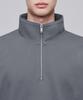 MUSINSA STANDARD Oversized Half Zip Sweatshirt [Gray]