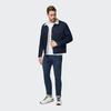 Levis Solid Color Single-Breasted Denim Long Sleeve Jacket Men jackets Dark-Blue 16365-0084