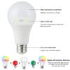 220V E27 LED Smart Bulb RGB Color Changing LED Bulb 16 Colors 8M Remote Control Smart Bulb Home Lighting Party Decor Bulb