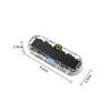 Waterproof Solar LED Warning Light Solar Powered Motorcycle Tail Light Bicycle Safety Light