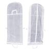 Zipper Formal Dress Dust Cover Hanging Design Foldable Clothes Storage Bag  Jacket