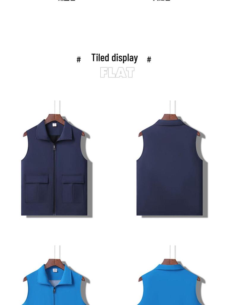 Customized Volunteer & Guide Vests with Logo for Supermarkets & Storage Activities