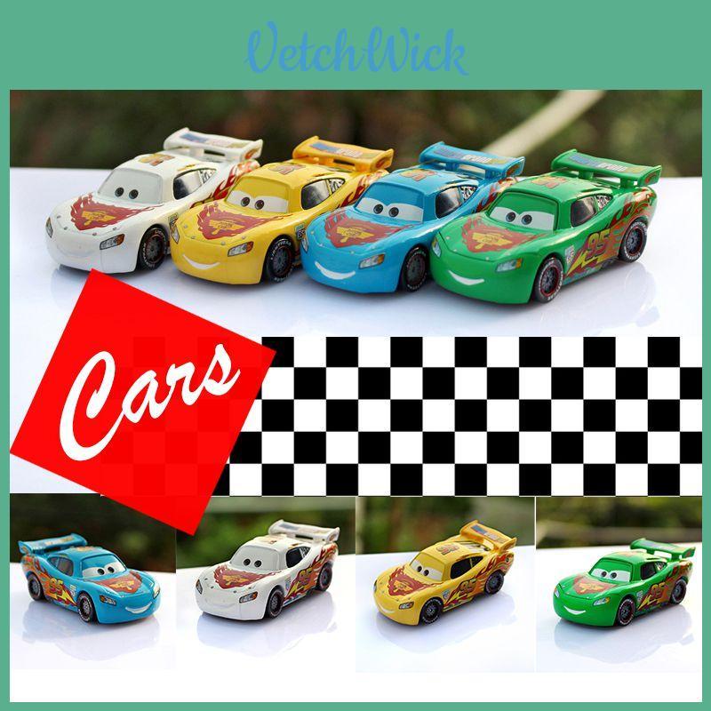 Delightful Cars 95 Yellow Blue Green Mcqueen Alloy Childrens Toy Car Model For Joyful Playtime