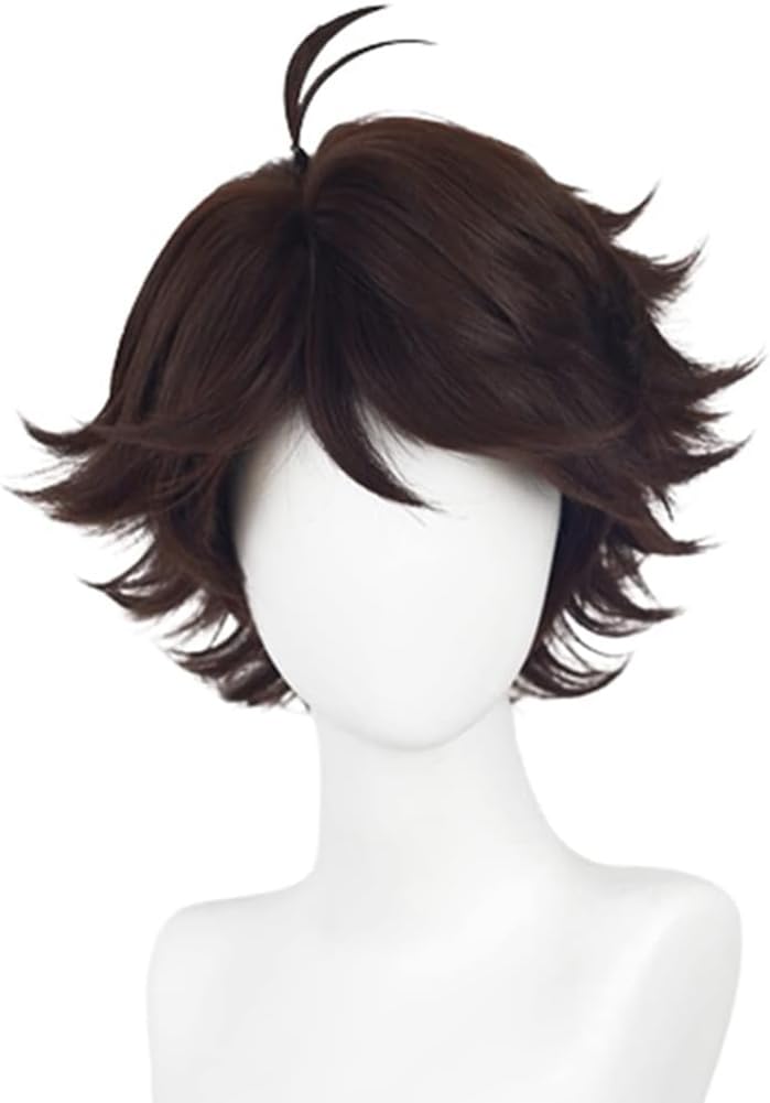 

Косплей парик с сеткой - Черный парик Тору Оикавы (Тору Ойкава)