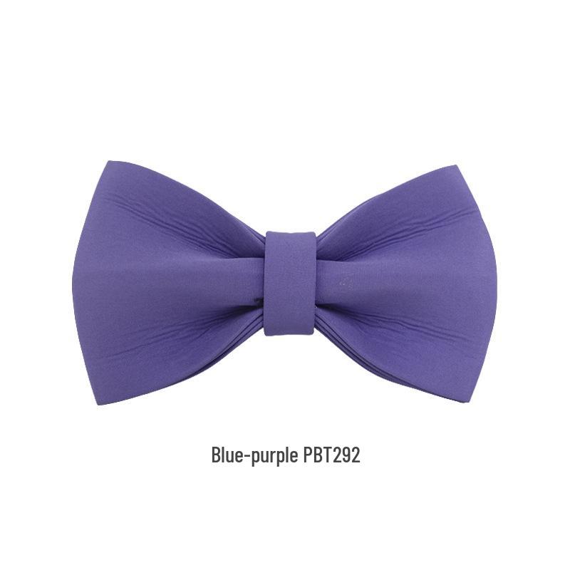 PLATTCO Handmade Versatile Pet Accessories Dog Collar with Bow Tie PBT292 XL (10 x 6 cm)