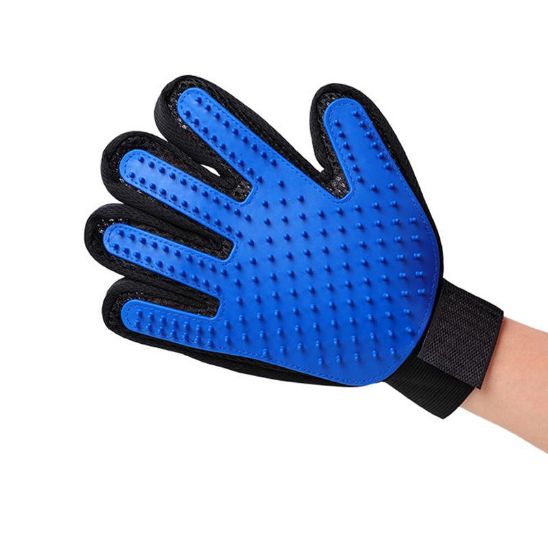 Rękawica do usuwania sierści zwierząt domowych Delikatna szczotka do pielęgnacji kota do masażu zwierząt Kąpiel z długim lub krótkim futrem Czyszczenie psów