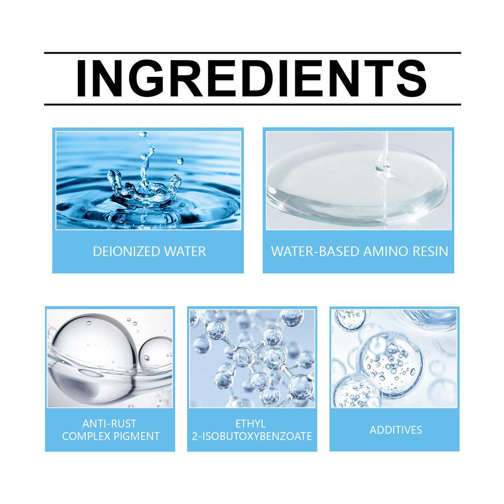 JAKEHOE Multifunktionale Reparaturfarbe Wasserdicht Badezimmerrenovierung Abdecken von Kratzern Mängeln Reparatur Wände Multifunktionale Farbe