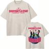 100% Baumwolle Vintage Gewaschen 5 Seconds of Summer Everyone’s A Star Welttournee 2026 T-Shirt Herren/Damen Oversize Locker Säurewäsche Tees