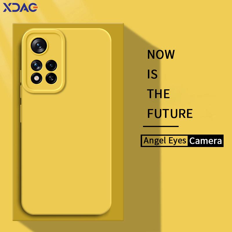 

Angel Eyes Liquid Silicone Case for Xiaomi Redmi Note 11 11E 11S 11T Pro Plus 360 Soft Shockproof Phone Cover Note11 SE