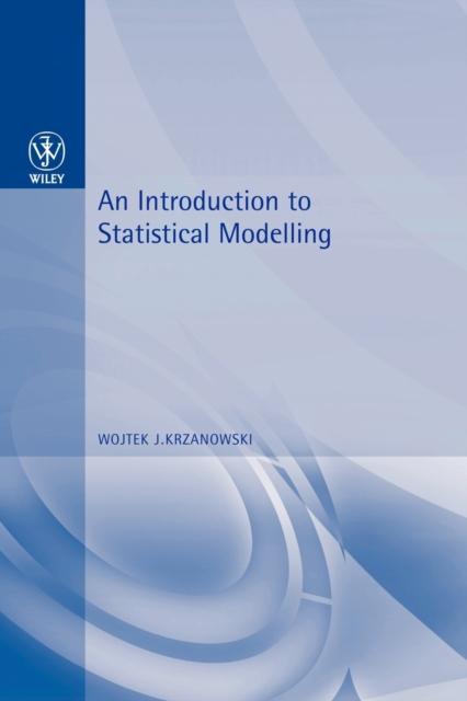 The An Introduction To Statistical Modelling Book