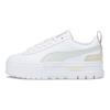 Puma Mayze Luxe White Mint Women Sneakers Pristine 383995-01
