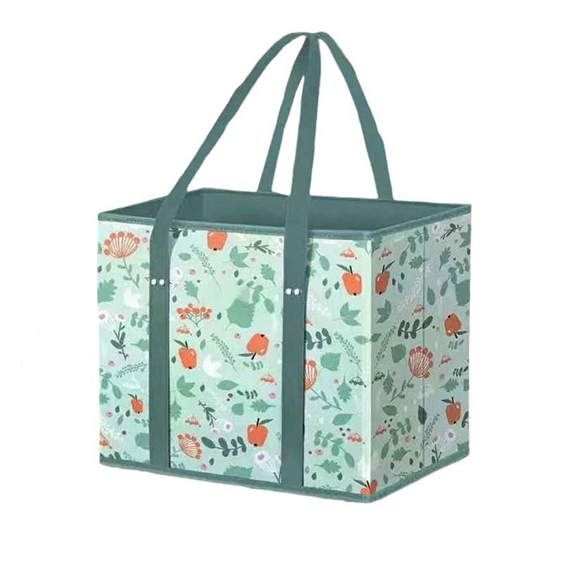 

Многоразовые продуктовые сумки Большая продуктовая сумка-тоут Водостойкие сумки для покупок Складная продуктовая сумка для одежды, обуви и пикника