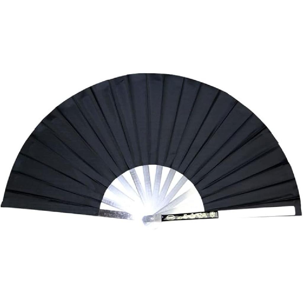 Stainless Steel Tai Chi Fan Decorative Folding Fans Chinese Kung Fu Fan for Performance Dance, Arts Dance, Training, Sports, Decorations, Festival,