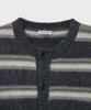Belier Brushed Tom Cardigan - Multi Navy