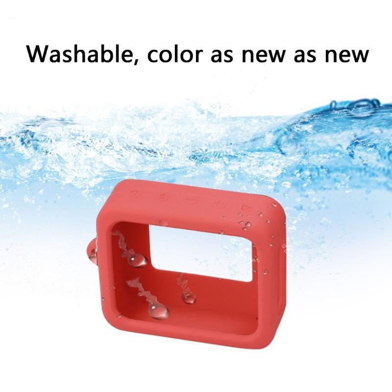 Portables Silicone Case Shockproofs Dustproof Protective Sleeve Antidrop Cover for GO ESSENTIAL 2 Speaker
