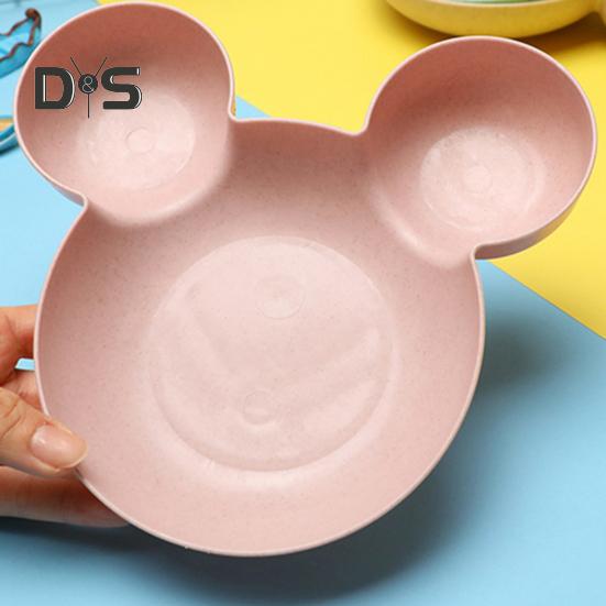 Serviertablett aus Kunststoff, leicht zu reinigen, langlebig, BPA-freier Teller mit getrockneten Früchten