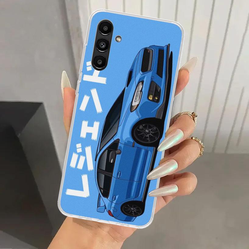 JDM Tokyo Drift Sports Car Phone Case for Samsung Galaxy A17 A16 A26 A36 A56 A15 A25 A35 A55 A14 A24 A34 A54 A13 A23 A33 A53 A05
