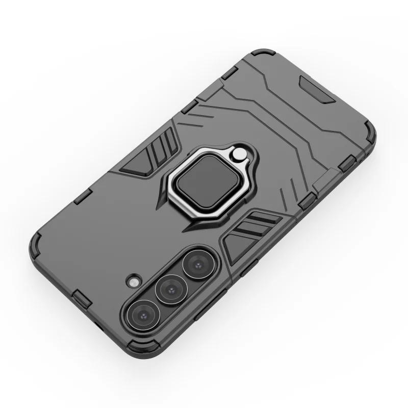 For Samsung Galaxy S25 S24 Plus 23 Ultra Case Magnetic Holder Ring Armor Shockproof Cases for Samsung A22 A16 A15 A14 Back Cover