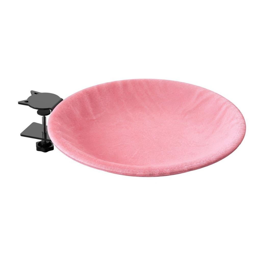 

Breathable Cat Desk Bed Removable Cover Kitten Table Bed Ergonomic Pet Hanging Nest Workplace рожевий