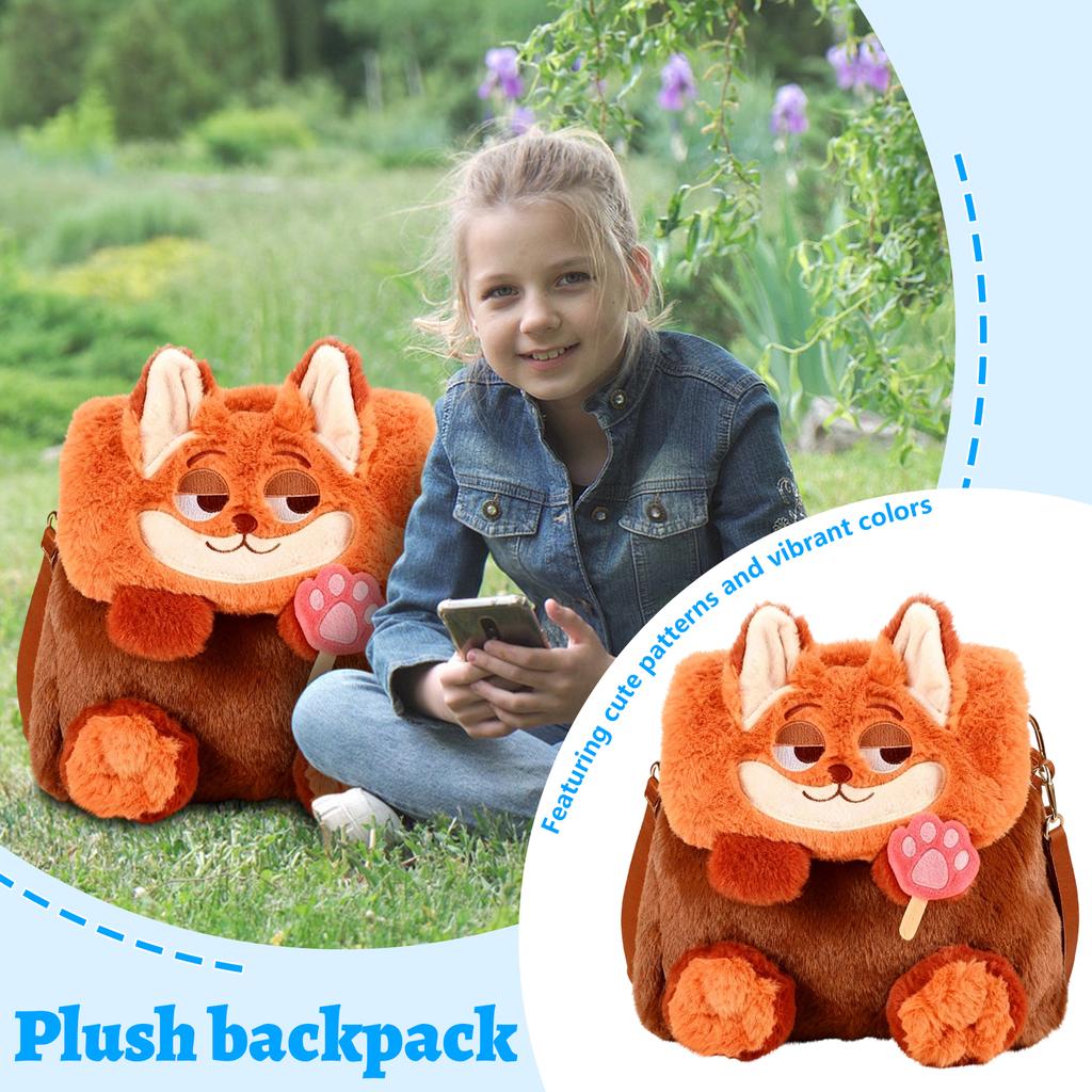 Plüschtier Rucksack, Serie, Studenten-Schulranzen, Anhänger, Spielzeugpuppe, Einzel-/Doppel-Schultertasche, Umhängetasche