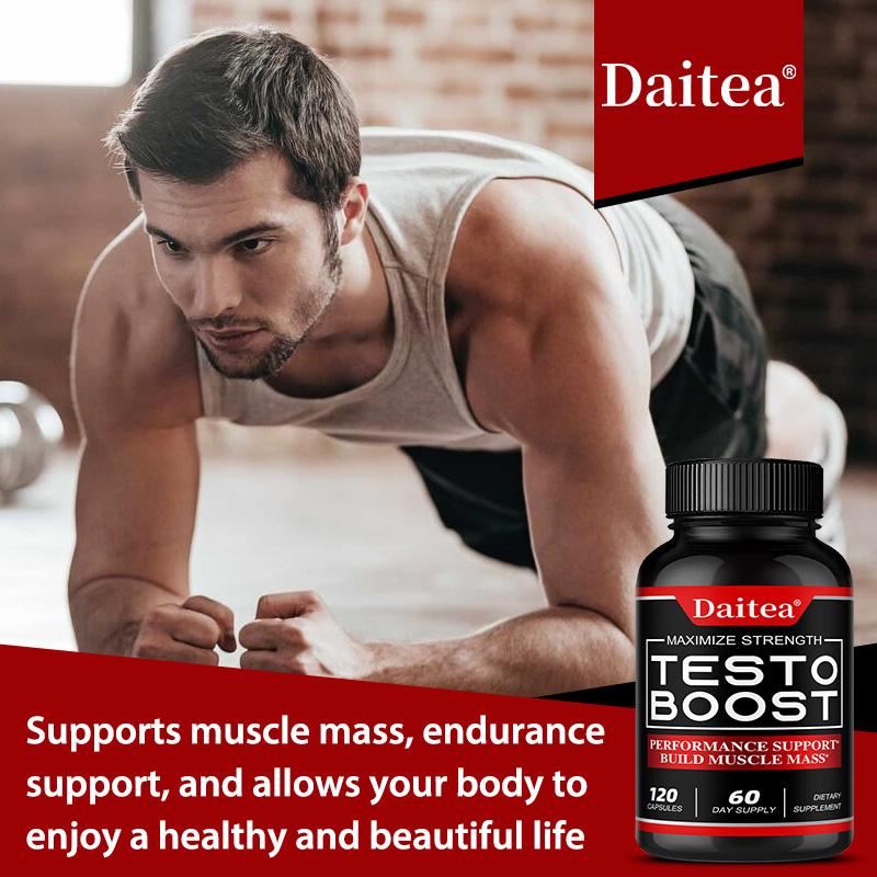 Men Herbal Dietary Supplement, 120 Capsules, 60‑Day Supply